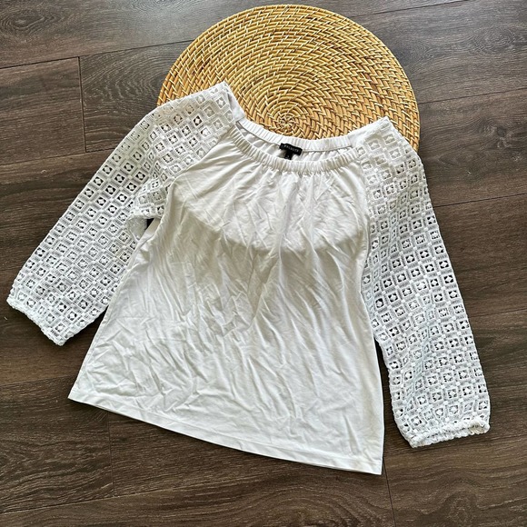 Talbots White Blouse size small - Picture 1 of 2